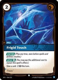 Frigid Touch [Spiritforged] | Gear Gaming Bentonville