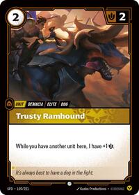 Trusty Ramhound (159/221) [Spiritforged] | Gear Gaming Bentonville