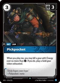 Pickpocket [Spiritforged] | Gear Gaming Bentonville
