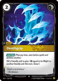 Deathgrip (163/221) [Spiritforged] | Gear Gaming Bentonville