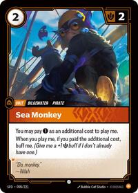 Sea Monkey (098/221) [Spiritforged] | Gear Gaming Bentonville