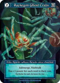 Aaj-kegon Ghost Crabs (Foil) [Gothic] | Gear Gaming Bentonville
