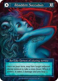 Abaddon Succubus (Foil) [Gothic] | Gear Gaming Bentonville