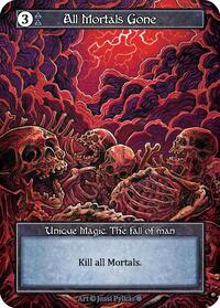 All Mortals Gone (Foil) [Gothic] | Gear Gaming Bentonville