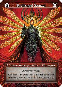 Archangel Samael (Foil) [Gothic] | Gear Gaming Bentonville