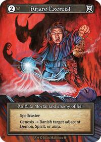 Arjaro Exorcist (Foil) [Gothic] | Gear Gaming Bentonville