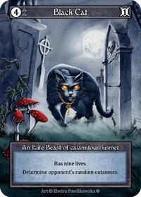 Black Cat (Foil) [Gothic] | Gear Gaming Bentonville