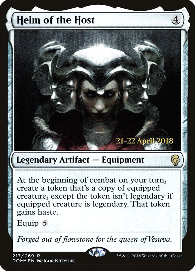Helm of the Host [Dominaria Prerelease Promos] | Gear Gaming Bentonville