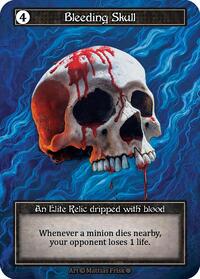 Bleeding Skull (Foil) [Gothic] | Gear Gaming Bentonville