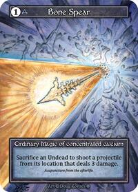 Bone Spear (Foil) [Gothic] | Gear Gaming Bentonville