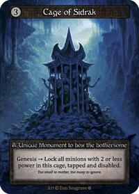 Cage of Sidrak [Gothic] | Gear Gaming Bentonville