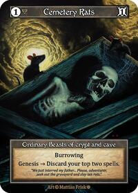 Cemetery Rats (Foil) [Gothic] | Gear Gaming Bentonville