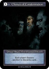 Chorus of Condemnation (Foil) [Gothic] | Gear Gaming Bentonville