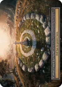 Consecrated Ground (Foil) [Gothic] | Gear Gaming Bentonville