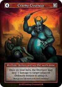 Cranky Overseer (Foil) [Gothic] | Gear Gaming Bentonville