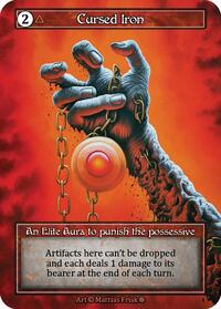 Cursed Iron (Foil) [Gothic] | Gear Gaming Bentonville