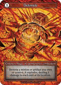 Detonate (Foil) [Gothic] | Gear Gaming Bentonville