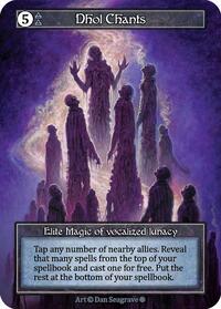 Dhol Chants (Foil) [Gothic] | Gear Gaming Bentonville