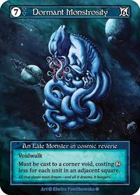 Dormant Monstrosity (Foil) [Gothic] | Gear Gaming Bentonville