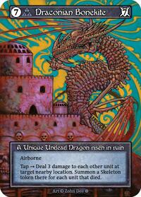 Draconian Bonekite (Foil) [Gothic] | Gear Gaming Bentonville