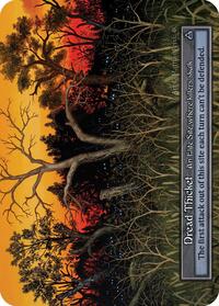 Dread Thicket (Foil) [Gothic] | Gear Gaming Bentonville