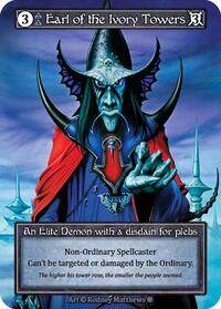 Earl of the Ivory Towers (Foil) [Gothic] | Gear Gaming Bentonville