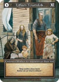 Eltham Townsfolk (Foil) [Gothic] | Gear Gaming Bentonville