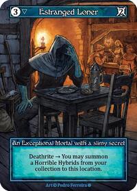 Estranged Loner (Foil) [Gothic] | Gear Gaming Bentonville