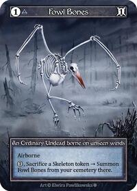 Fowl Bones (Foil) [Gothic] | Gear Gaming Bentonville