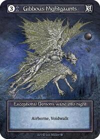 Gibbous Nightgaunts (Foil) [Gothic] | Gear Gaming Bentonville
