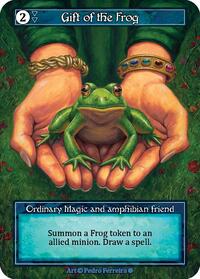 Gift of the Frog (Foil) [Gothic] | Gear Gaming Bentonville