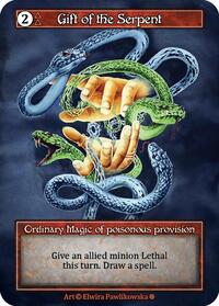 Gift of the Serpent (Foil) [Gothic] | Gear Gaming Bentonville