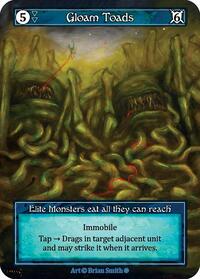 Gloam Toads (Foil) [Gothic] | Gear Gaming Bentonville