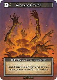 Grasping Ground (Foil) [Gothic] | Gear Gaming Bentonville