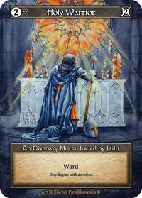Holy Warrior (Foil) [Gothic] | Gear Gaming Bentonville