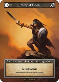 Intrepid Hero (Foil) [Gothic] | Gear Gaming Bentonville