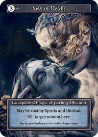 Kiss of Death (Foil) [Gothic] | Gear Gaming Bentonville