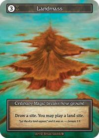 Landmass (Foil) [Gothic] | Gear Gaming Bentonville
