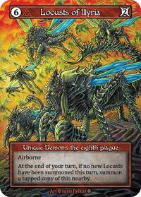Locusts of Illyria (Foil) [Gothic] | Gear Gaming Bentonville