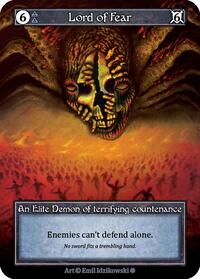 Lord of Fear (Foil) [Gothic] | Gear Gaming Bentonville