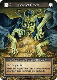 Lord of Greed (Foil) [Gothic] | Gear Gaming Bentonville