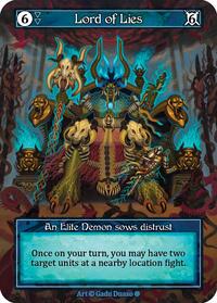 Lord of Lies (Foil) [Gothic] | Gear Gaming Bentonville