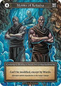 Monks of Kobalsa (Foil) [Gothic] | Gear Gaming Bentonville