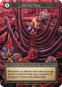 Mortal Soil (Foil) [Gothic] | Gear Gaming Bentonville