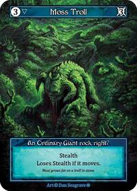 Moss Troll (Foil) [Gothic] | Gear Gaming Bentonville
