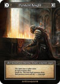 Penitent Knight (Foil) [Gothic] | Gear Gaming Bentonville