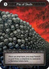 Pile of Skulls (Foil) [Gothic] | Gear Gaming Bentonville