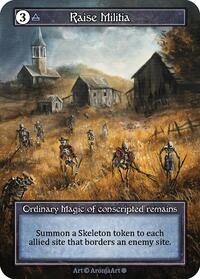 Raise Militia (Foil) [Gothic] | Gear Gaming Bentonville