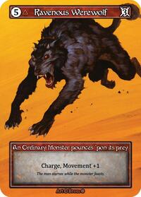 Ravenous Werewolf (Foil) [Gothic] | Gear Gaming Bentonville