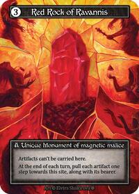 Red Rock of Ravannis (Foil) [Gothic] | Gear Gaming Bentonville